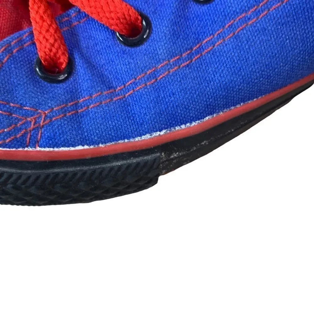‎Converse All Star blue and red sneakers